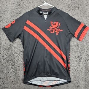 Twin Six Mens Alpe D’Huez King Of‎ The Mountains Cycling Jersey Brew Pub Size L